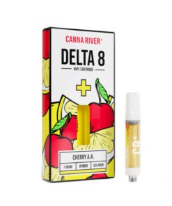 Delta 8 THC Vape Cartridge – Cherry A.K. – Hybrid 1g – Canna River