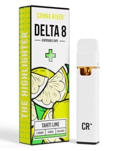 Highlighter Delta 8 THC Vape Pen – Tahiti Lime – Hybrid 2g – Canna River