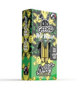 Delta 8 THC Vape Cartridge with THC-A + THC-P – Wax Wabbit & Key Lime Pie – Geek’d