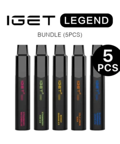 iGET Legend 4000 Puffs – Wholesale Value Bundle (5PCS) – Mix Any Flavour