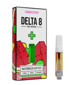 Delta 8 THC Vape Cartridge – Watermelon Zkittles – Indica 1g – Canna River