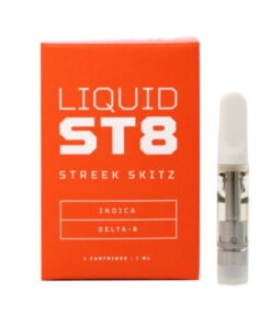 Liquid St8 – Delta 8 Vape – Ceramic C-Cell Cartridges – Streek Skitz – 1ml