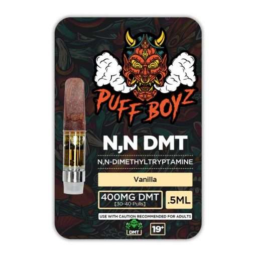 Puff Boyz NN DMT .5mL (400mg) Cartridge – Vanilla