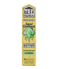 Live Rosin Liquid Diamonds THC Vape Pen with D8 + D9 + D10+ HHC + THC-P Pineapple Express – TRĒ House