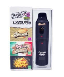 Straight Goods – Triple Chamber Vape – Biscotti + Italian Biscotti + Cheese Burst (3 Grams + 3 Grams + 3 Gram)