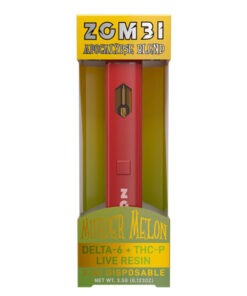 Live Resin THC-P + Delta 6 THC Vape Pen – Murder Melon – 3.5g – Zombi